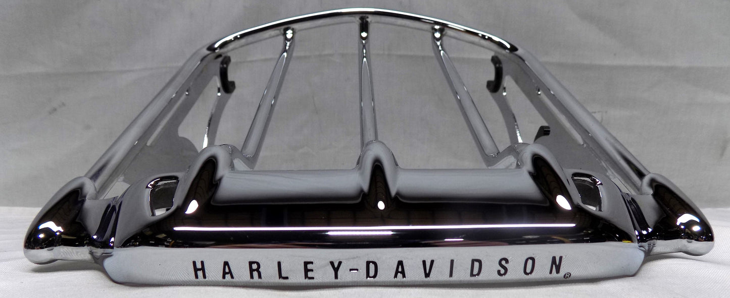 Harley-Davidson Air Wing H-D Detachables Two-Up Luggage Rack Chrome