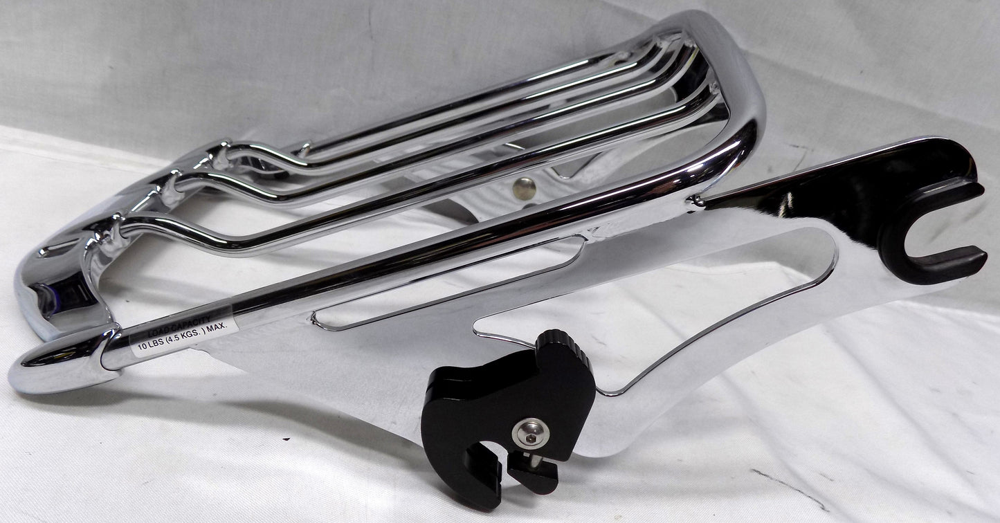 Harley-Davidson Air Wing H-D Detachables Two-Up Luggage Rack Chrome